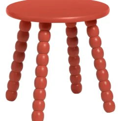 Bijzettafel Ambra Rood Ø40