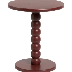 Bijzettafel Andria Bordeaux Ø40