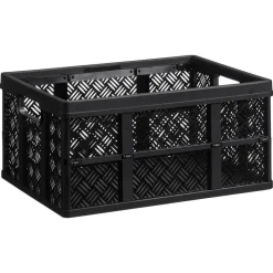 Boodschappenkrat Zwart 32 Liter