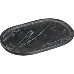 Decoratieplateau Organisch Marmer Zwart - 30x20 cm