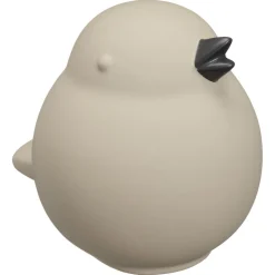 Decoratievogel Taupe - 12,5 cm 12 cm