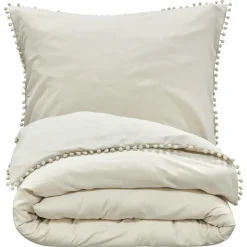 Dekbedovertrek Daisy Zand - 240x220 cm