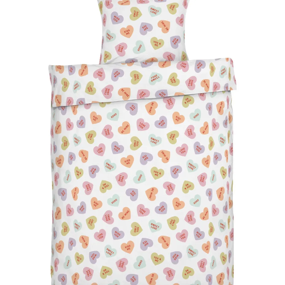 Dekbedovertrek Fieke Multicolor 140x200 cm