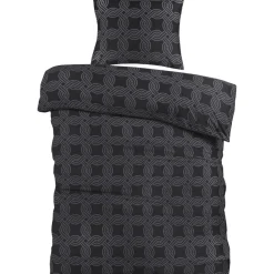 Dekbedovertrek Siem Zwart 140x200 cm