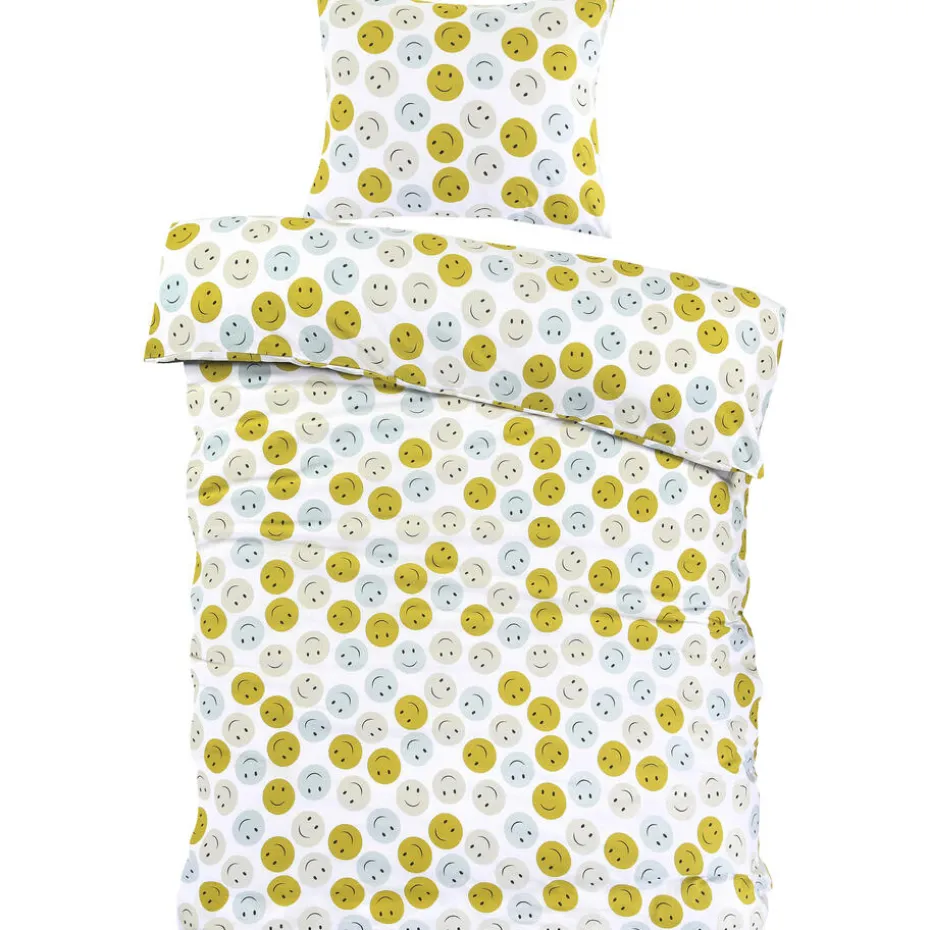 Dekbedovertrek Smiley Multicolor 200x200 cm