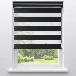 Duo Rolgordijn Fedde Zwart