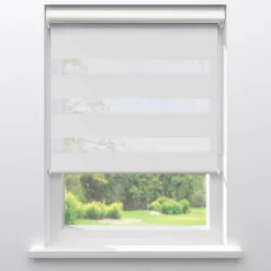 Duorolgordijn Niek Wit