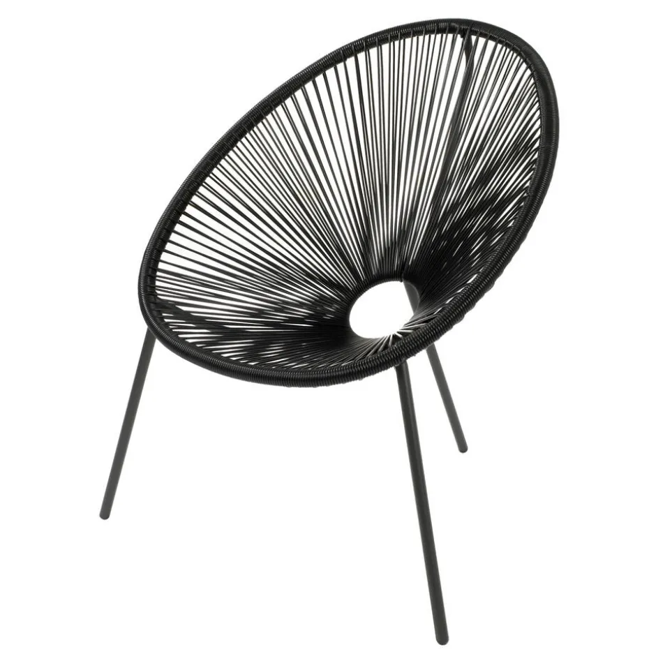 Fauteuil Floridia Zwart