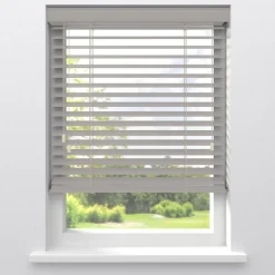 Fenstr Bamboe Jaloezie Wessel Off White 50mm