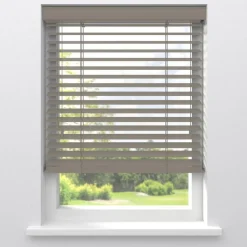 Fenstr Bamboe Jaloezie Wessel Taupe 50mm