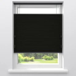Fenstr Dubbel Plissé Suus Zwart Verduisterend