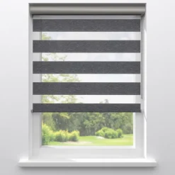 Fenstr Duo Rolgordijn Michiel Donkergrijs