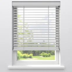 Fenstr Houten Jaloezie Theun Wit 65mm