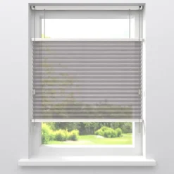 Fenstr Plissé Fenna Cappucino Transparant