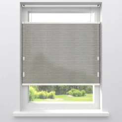 Fenstr Plisségordijn Pip Lichtbruin Lichtdoorlatend