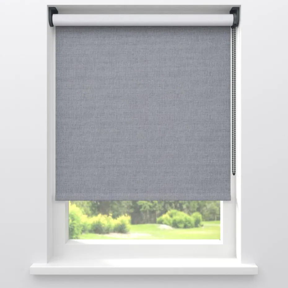 Fenstr Rolgordijn Liv Grijs Verduisterend