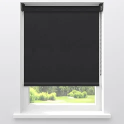 Fenstr Rolgordijn Mara Zwart Verduisterend