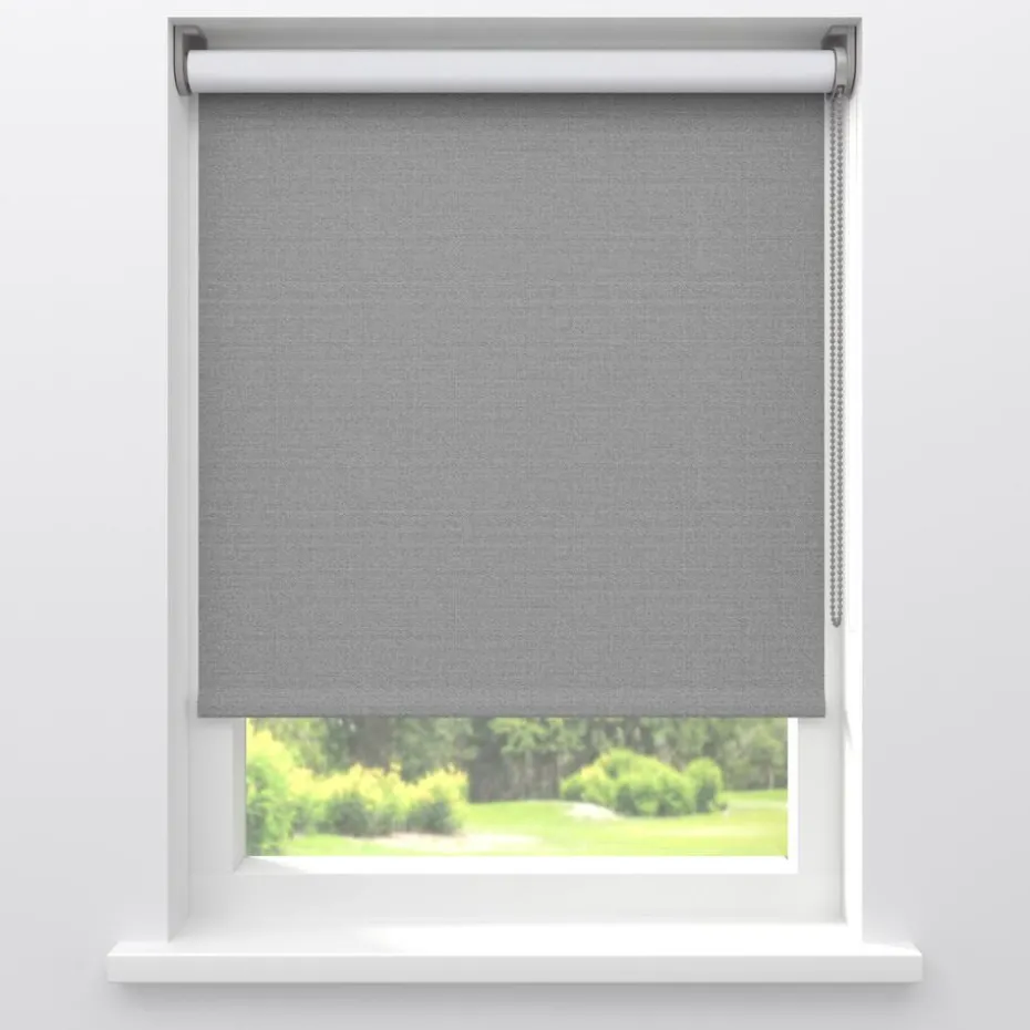 Fenstr Rolgordijn Nova Grijs Verduisterend