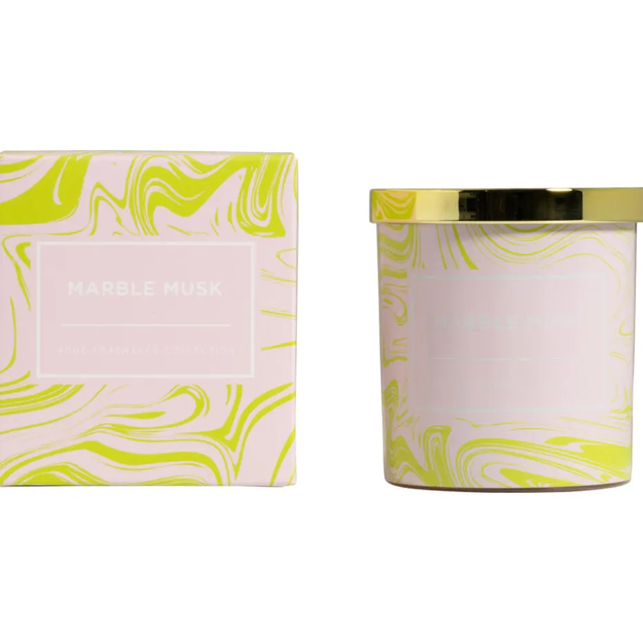 Geurkaars Marble Musk