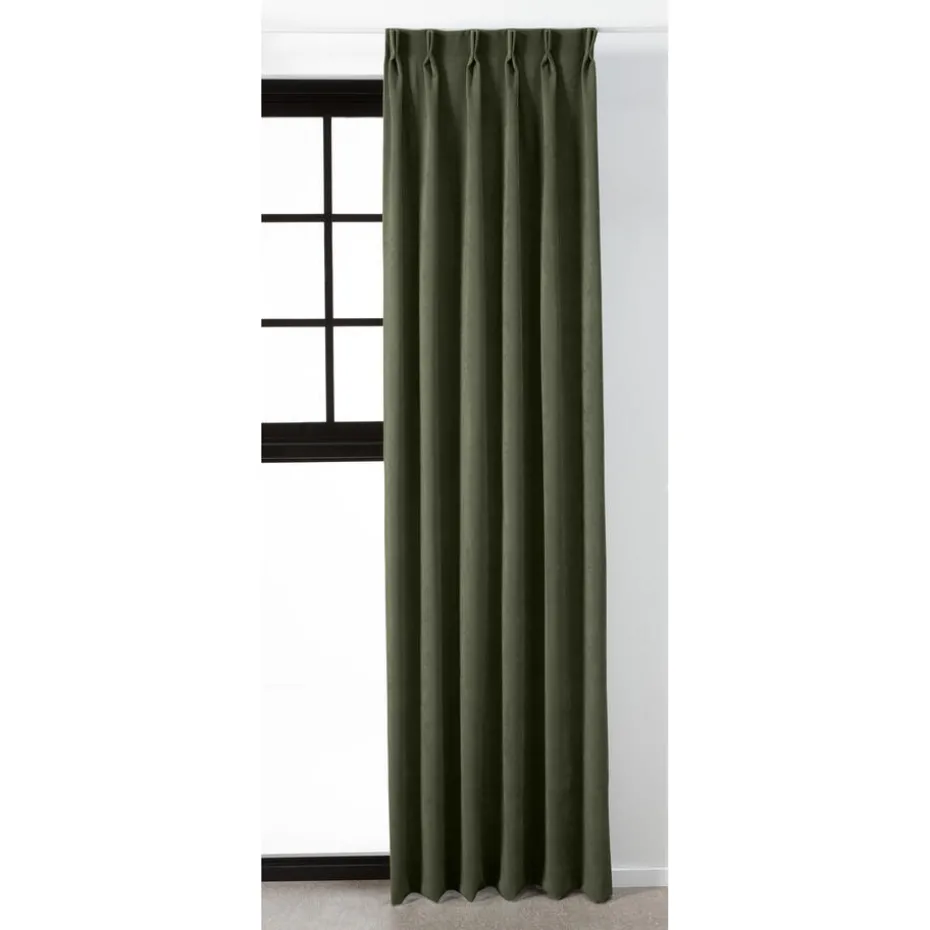 Gordijn Sandra Donkergroen