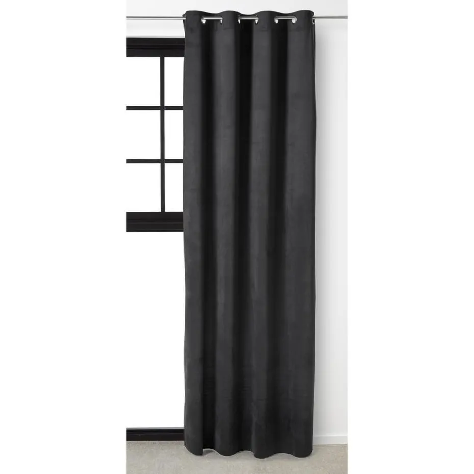 Kant En Klaar Gordijn Victoria Zwart