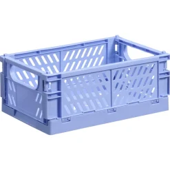 Klapkrat Blauw Maat L