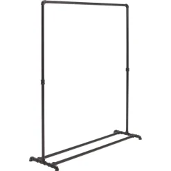 Kledingrek Steigerbuis Zwart