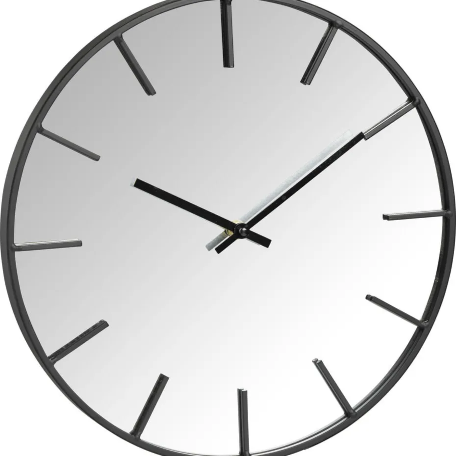 Klok Transparant Zwart