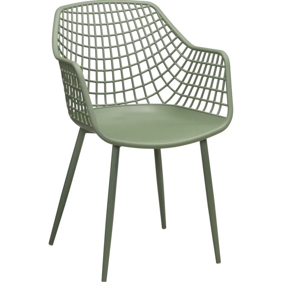 Kuipstoel Webbing Groen