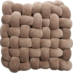 Kussen Knit Bruin 45x45 Cm