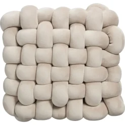 Kussen Knit Zand 45x45 Cm