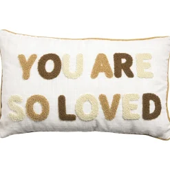 Kussen Loved Wit 30x50 cm