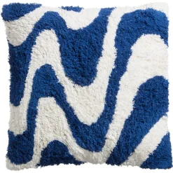 Kussen Wave Blauw 45x45 cm