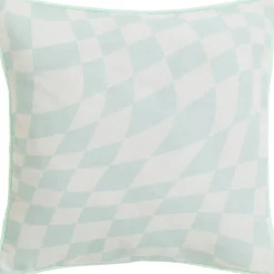 Kussen Wave Blocks Mint 45x45 cm