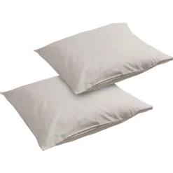 Kussensloop Katoen Taupe - 60x70cm