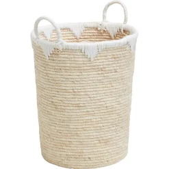 Mand Leida Naturel ø 32x38 cm