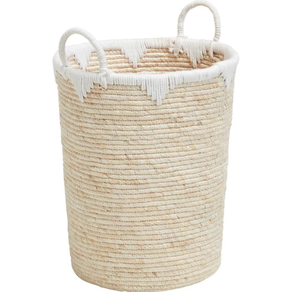 Mand Leida Naturel ø 32x38 cm