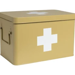 Medicijnbox Okergeel 31x19 Cm