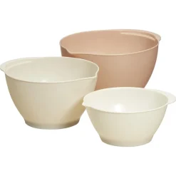 Mengkommen Taupe 3 Stuks