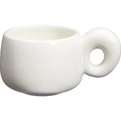 Mok Met Oor Bumper Wit