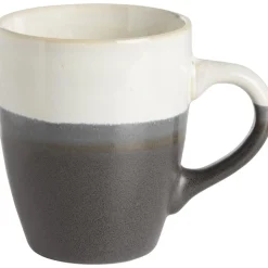 Mok Met Oor XL Bert Zwart/Wit 350ml