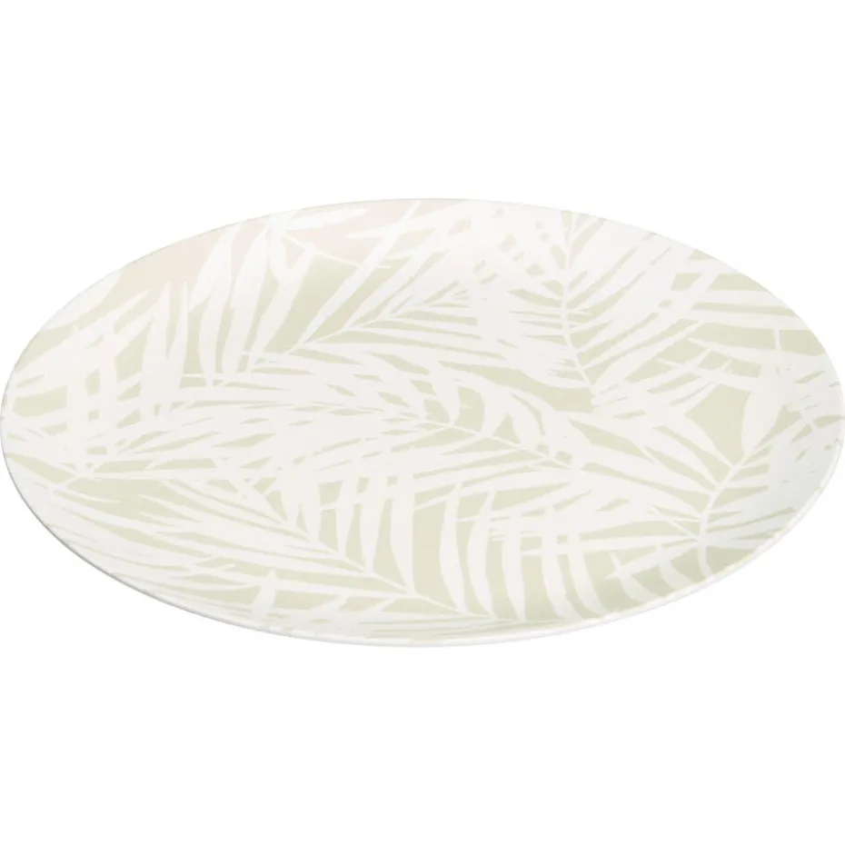 Ontbijtbord Leaves Beige - 鈱€20cm