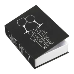 Opbergboek Save Water Zwart