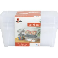 Opbergbox 6 Liter - 6 Stuks 6 l