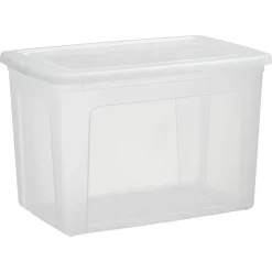 Opbergbox Transparant 70 Liter
