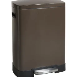 Pedaalemmer Duo 40 Liter Donkerbruin