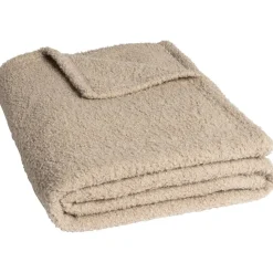 Plaid Olbia Taupe 130x160 cm