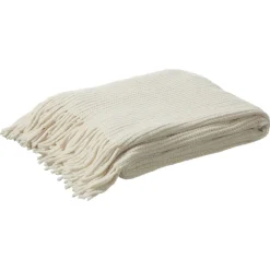 Plaid Rennes Beige - 130x160 cm