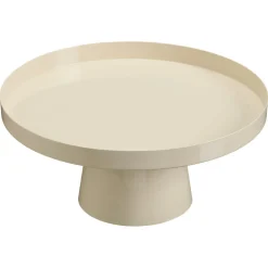 Plateau Op Voet Beige