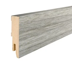 Plint Grijs Eiken MDF 6 cm
